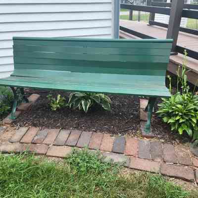 Train Station Bench