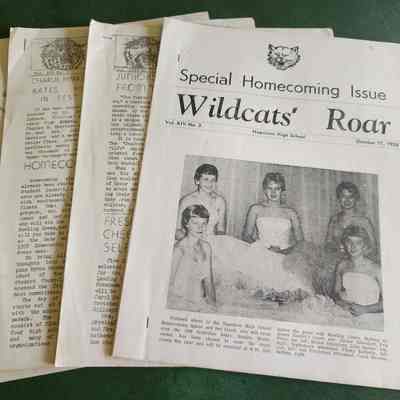 (4) 1959 NHS Wildcat Roar Publications