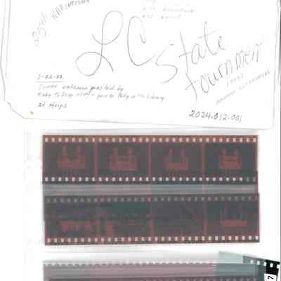 24 Negative of Four Photos Each of the 1978 Liberty Center High School State Football Game