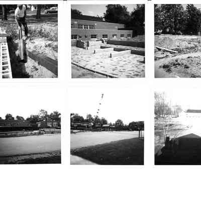 Construction Photos of the Liberty Center School - 1973-75 (6 Photos)