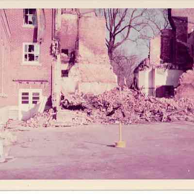 Liberty Center High School Burned by Arsonist - November 1972