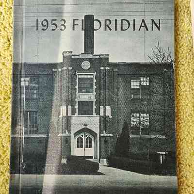 1953 Floridian Florida HS Yearbook