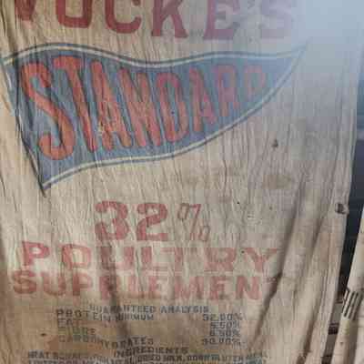 Vocke Mill, Napoleon, Ohio Flour Bag
