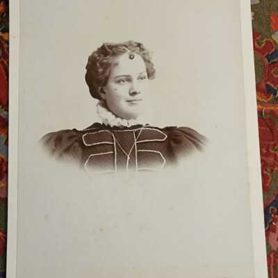 Young Woman, Chas.Hatcher, Liberty Center, O Photo