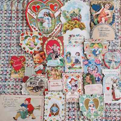 Valentines to Elnora Hoff, 17), 20's 30's