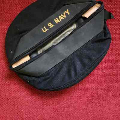 Navy Issue Wool Navy Hat, Uniform, Military, Kenneth Schuller