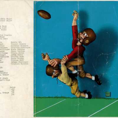 Liberty Center Football Game Program