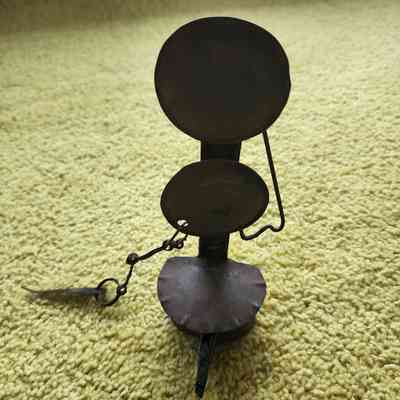 Primitive "Betty" Lamp