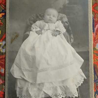 Child, Christening Gown, M Scott Studio