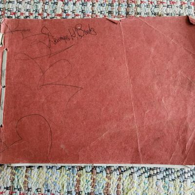 1920 Scarlet & White Deshler High School Yearbook