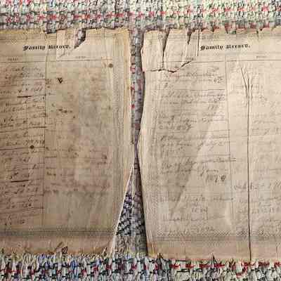 Insert Pages, Family History, Jackson Family, 1831-1911