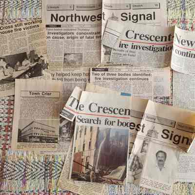 The Fire, Demolished the Wellington Hotel, Media Coverage, 1992