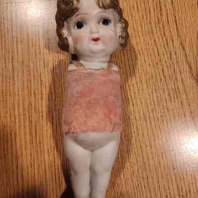 Bisque Carnival Doll