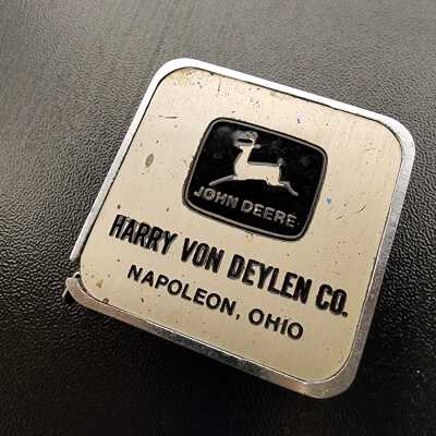 70" Tape Measure Tool, Harry VonDeylan Advertising, John Deere