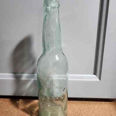 Blue Tietgen Beer Bottle