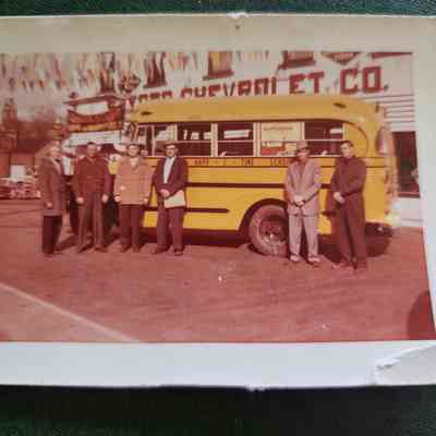 Snyder Chevrolet Hap-I-Time Bus, Bob Meyers, Dealer Representative