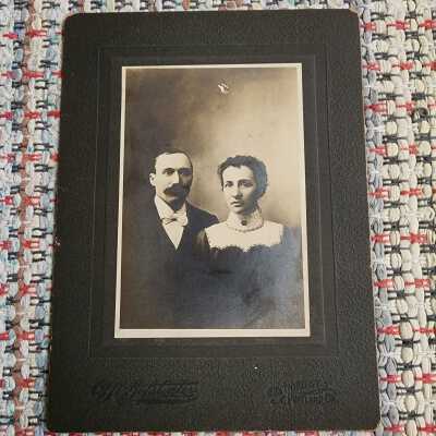 M.Hofsteater Photo, Portland, Or. Mr. & Mrs. Frank Orthwein