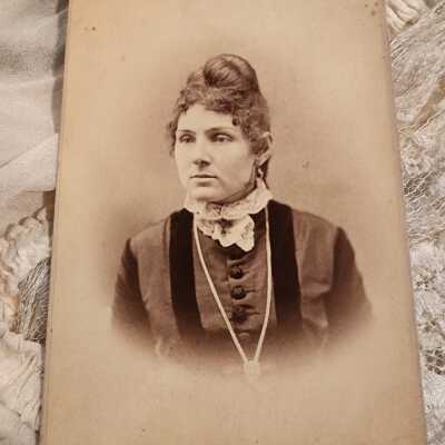Cabinet Card, Inscription on Back, Napoleon, Oh