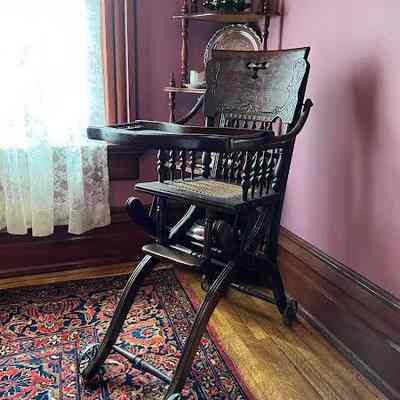 Eastlake High Chair, 1870's