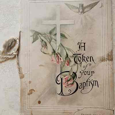 Baptism Certificate, June Katherine Babcock 1917
