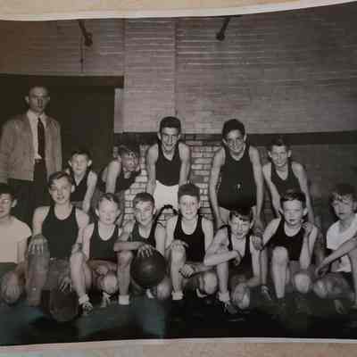 Napoleon Middle School Basketball Team, late 40's