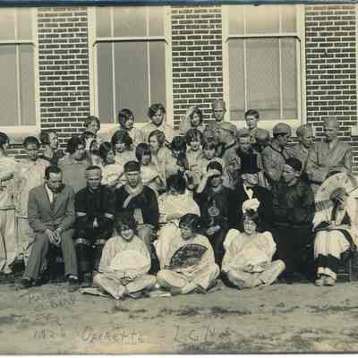 Photo of 1926 Liberty Center High School Operetta Cast