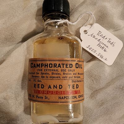 Medicine Bottle, Red & Ted's Druggist, Napoleon, Ohio
