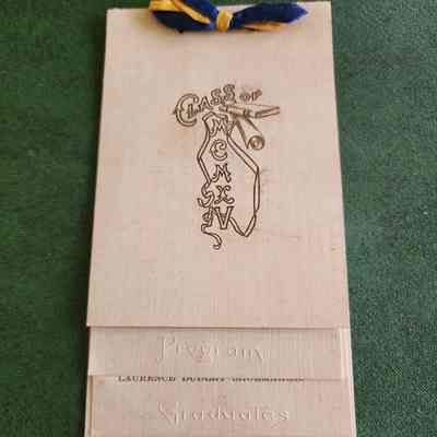 1915 NHS Commencement Invite