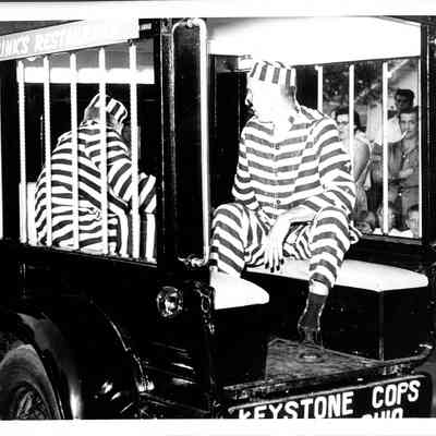 KeyStone Cops in the 1960 Firemen Convention in Liberty Center