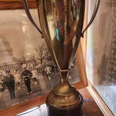 1957 1st Place Band NHS Cherry Blossom Parade, Washington DC Trophy