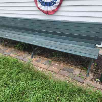 Train Station Bench