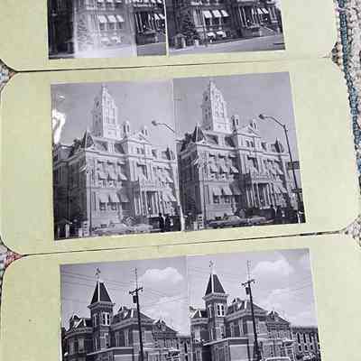 Homemade Stereographs with 1974 Photos, Napoleon