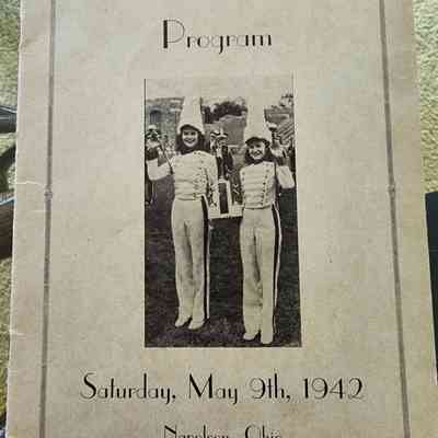 1942 NHS Band Tournament Program