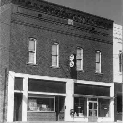 Masonic and Eastern Star Lodge Located above The Liberty Press and the Liberty Center Post Office Building