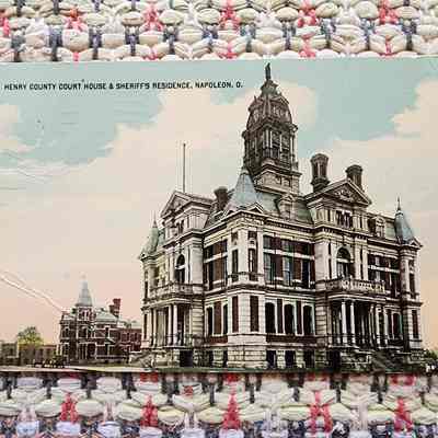 Henry County Courthouse, Sheriff's Residence (Jail), 1914