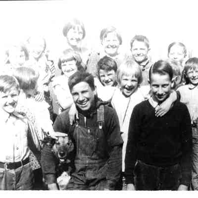 Photo of Unidentified Youth at Carpenter School at Roads K & 8