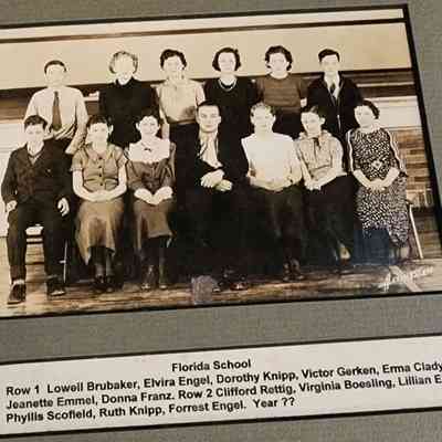 Florida School Class Photo
