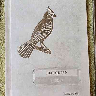 1954 Floridian Florida HS Yearbook