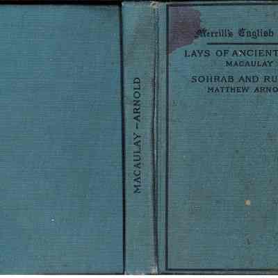 Book "Merrill's English Texts" by Thomas Babington Macaulay