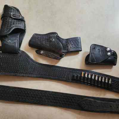 Gun Holster, Belt, Don Mitchell, Henry County Sheriff