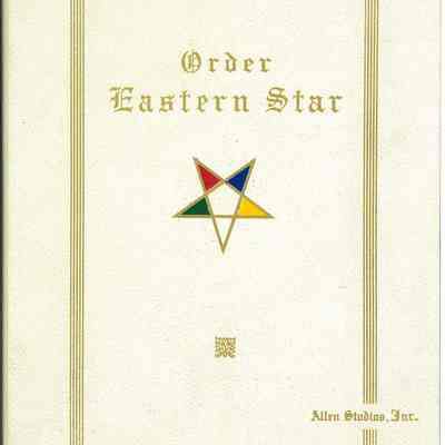 Liberty Center Eastern Star Scrapbook, Chapter 62 - circa 1962