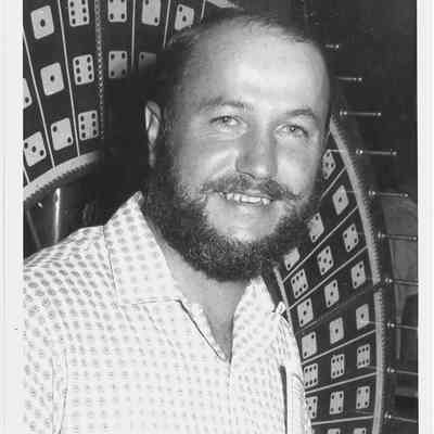 Photo of Milton Overmier a Contestant in the Beard Contest in 1960 Celebration in Liberty Center