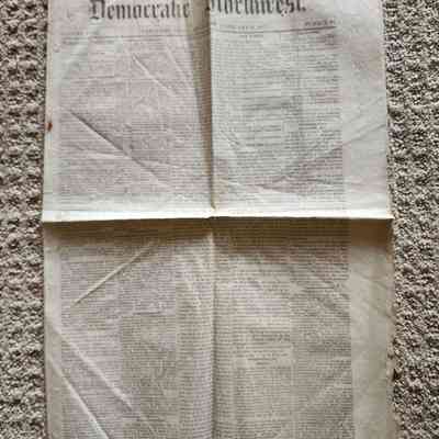 February 16, 1871 Democratic Northwest Newspaper