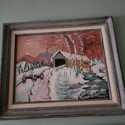 "Edge of Winter", Original Art by Phil Mires