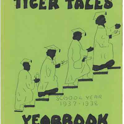 1937-38 Liberty Center School Tiger Tales Yearbook