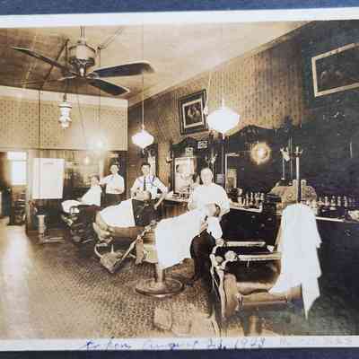 1923 Ambrose Thome, Barber Shop, Cleveland, Ohio