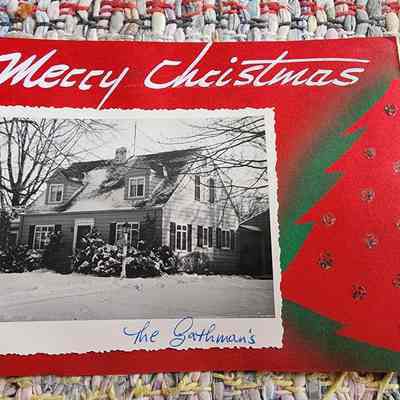 60's Christmas Card from "the Gathmans"