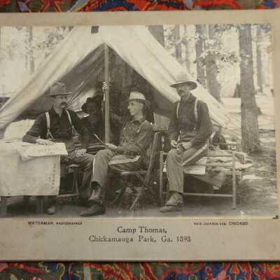 1893 Jessie Musser, Camp Thomas, Chickamauga, GA