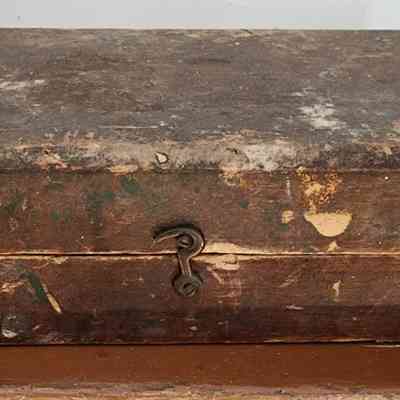 Antique Wood Tool Box