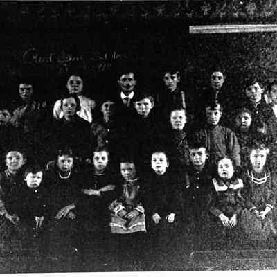 Photo of Pupils Attending the Reed School Located at Roads V & 8